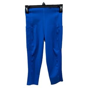 Sweaty Betty Oxford Blue Power High Waist Cropped Leggings S NWT